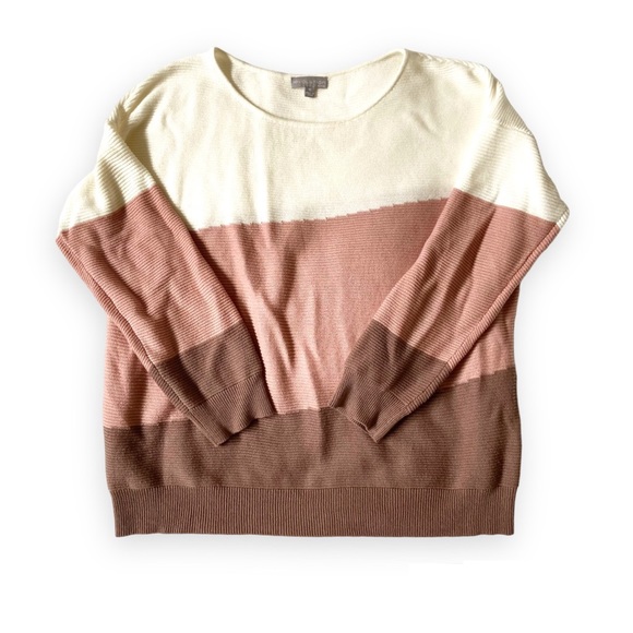 Evolution by Cyrus Color Block Sweater NWT - Picture 12 of 14